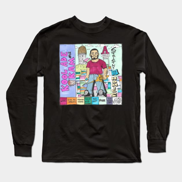 Support Kam Komics:  Strictly for my homies Tshirt Long Sleeve T-Shirt by Kam Komics 